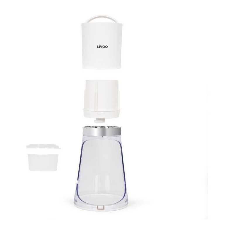 Appareil a glace pilée - LIVOO - DOM462 - 150 mL - 2 tailles - Mise en route automatique - Réservoir - Lame en acier inoxydabl – Image 4