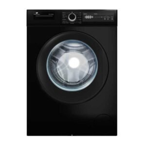 Lave-linge hublot CONTINENTAL EDISON - 12 kg - Largeur 59,6 cm - Classe A - 1400 trs/min - moteur induction - noir