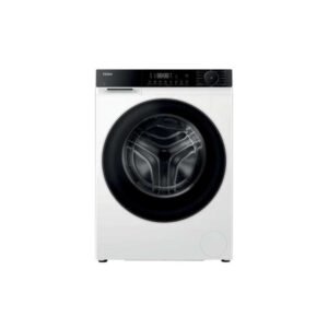 Lave-Linge hublot HAIER X5 HW80-BP14357TUFR - 8 kg - Induction - 1400 trs/min - Classe A - Blanc